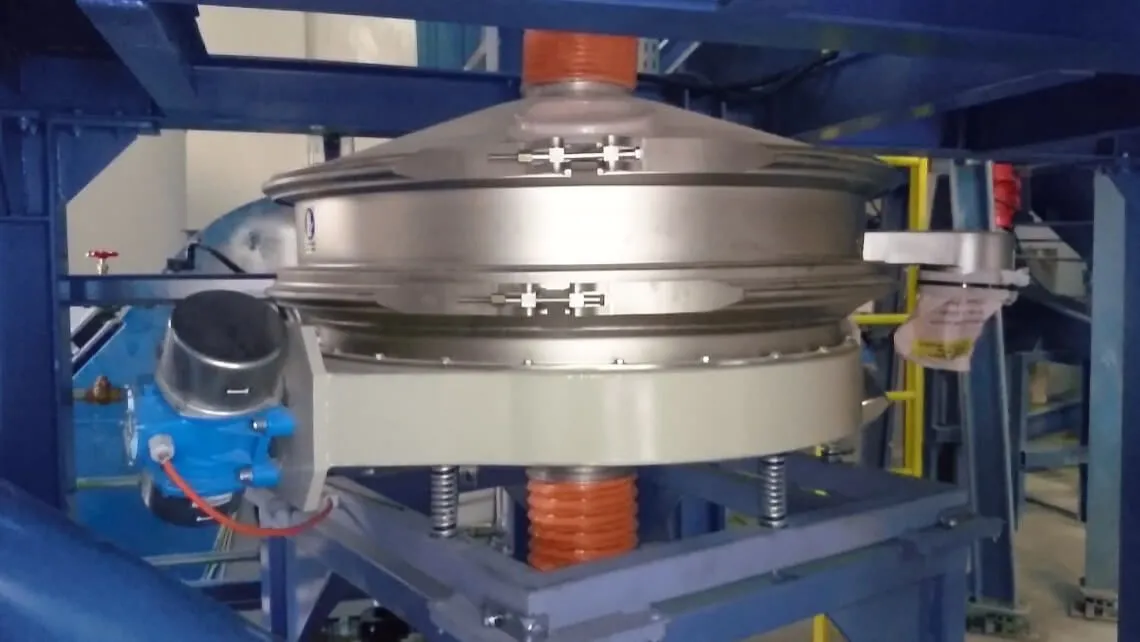 Ingtec AG - station de vidange big bag filtrage