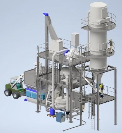 Ingtec AG - wood chip conveyor systems shredding