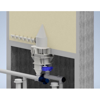 Ingtec AG - manejo de materiales a granel tornillo de descarga2