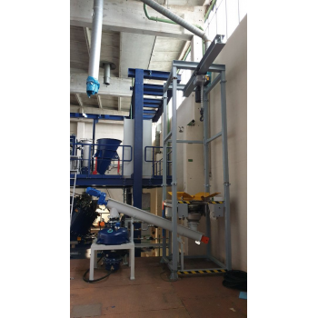 Ingtec AG - big bag unloading station pneumatic conveying