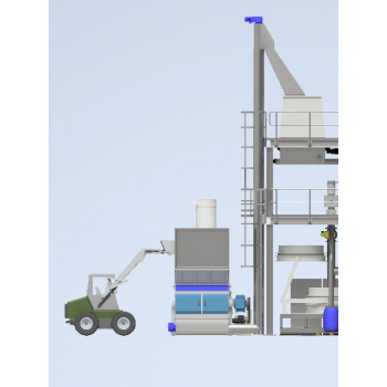 Ingtec AG - manejo de materiales a granel transportador tornillo vertical